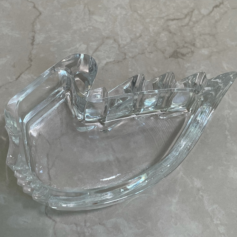 ✨3 for $15 Vintage Heavy Duck Crystal Ashtray, bundle 3 ashtrays for 15$🔥🔥